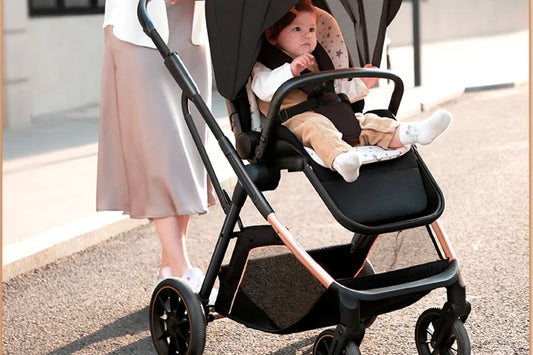 The Ultimate Baby Stroller for Modern Parents: LuxView™ Ergonomic High View Baby Stroller