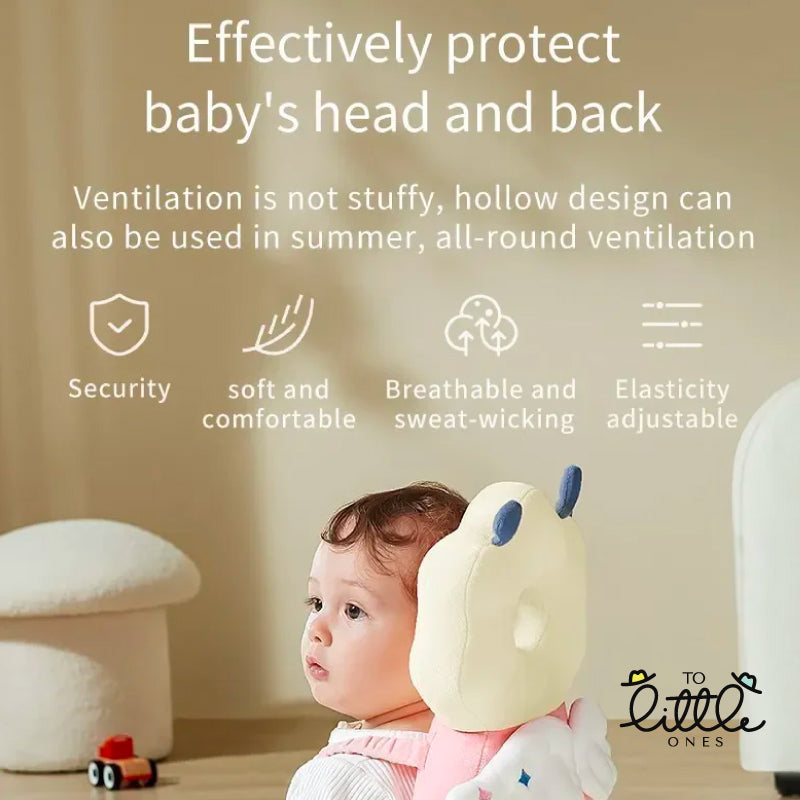 features of Baby Head Protection Pillow - Soft and Secure Headrest for Newborns and Infants 