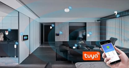 tuya smart app supported on BabyWatch™ HD Wireless IP Baby Monitor with automatic tracking and two-way audio