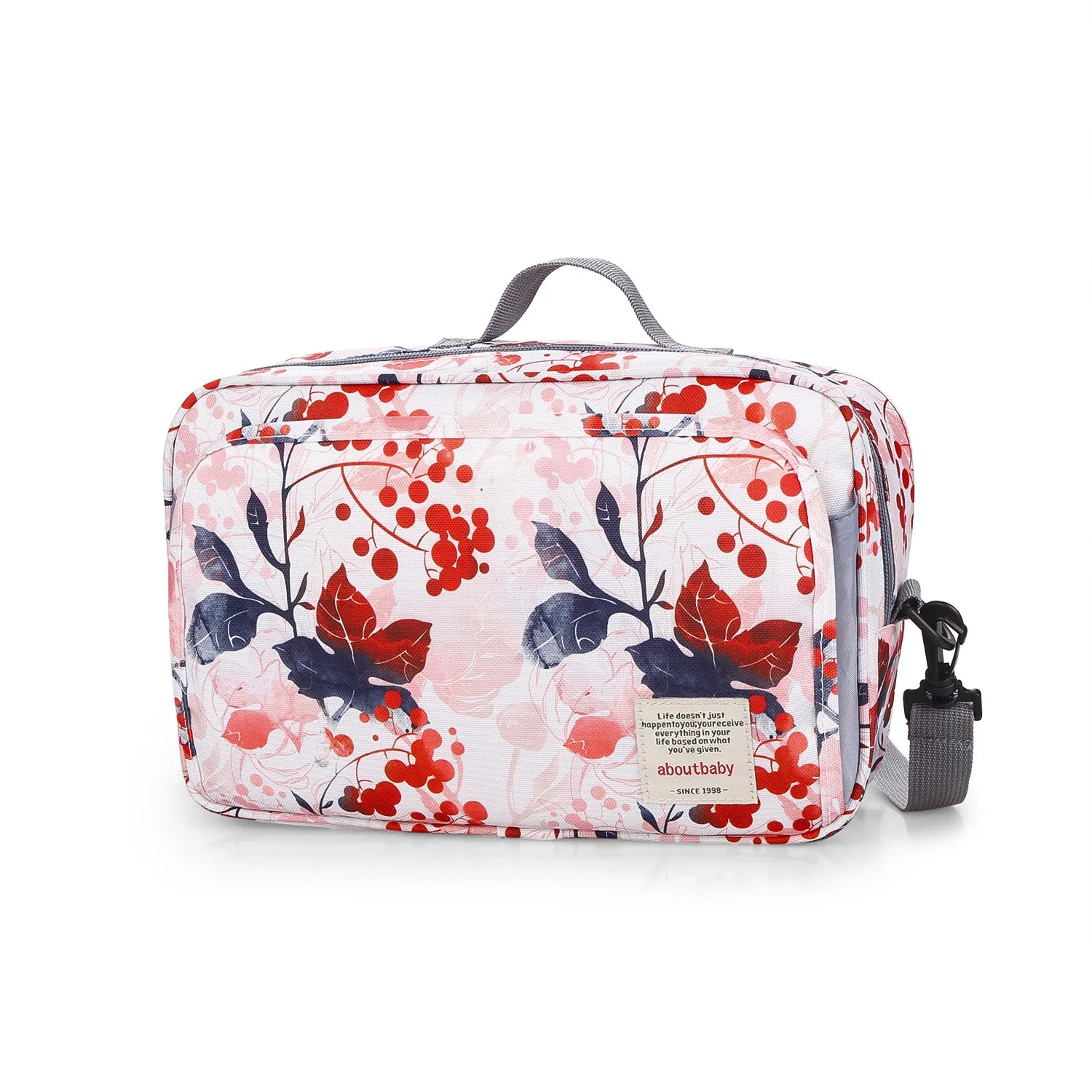 TravelTote™ Multifunctional Nursing Diaper Bag - Waterproof and portable stroller bag for moms.