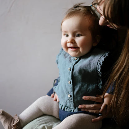 Ruffle Vest for Toddlers & Kids