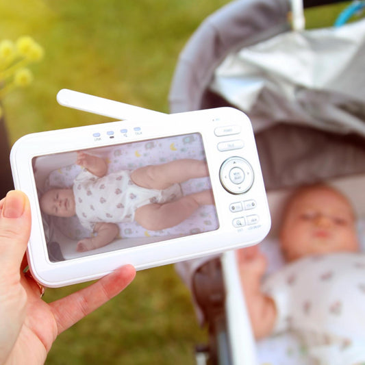 SafeView 4.3 Inch Video Baby Monitor with Pan Tilt Camera and Night Vision 