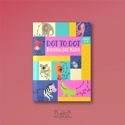 book cover of Dot to Dot Books for Kids Ages 4-8 | Fun & Educational Connect the Dots Puzzles