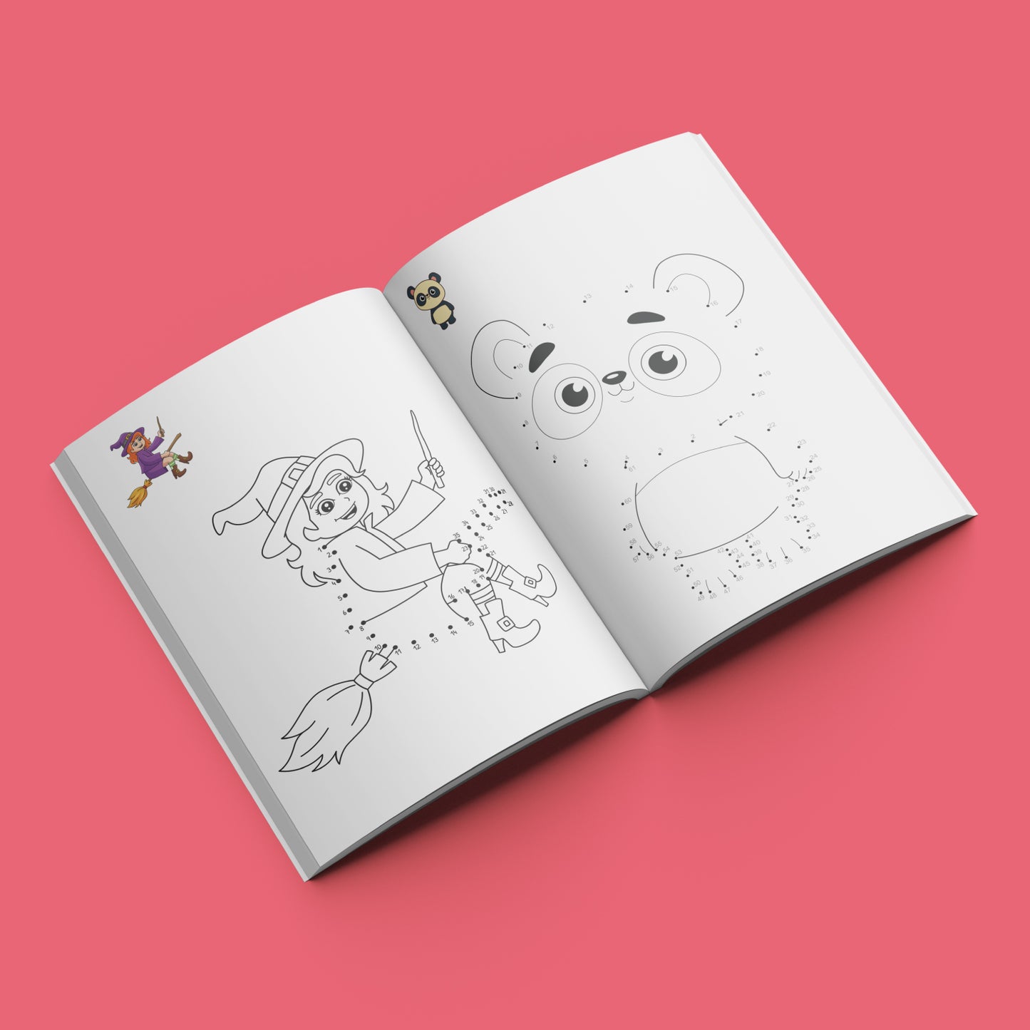 inside page design of Dot to Dot Books for Kids Ages 4-8 - Fun and Educational Connect the Dots Puzzles